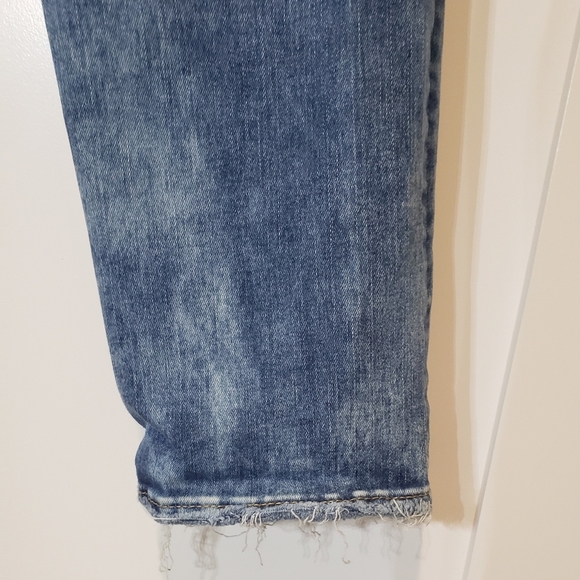 AEO Mens REAL Size 30 X 31  Extreme Flex Jeans Distressed Acid Wash - Picture 12 of 16